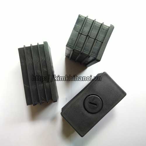 Nắp nhựa bịt đầu sắt 40x80