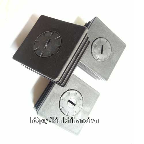 Đầu nhựa bịt sắt hộp 60x60