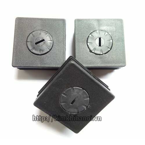 Đầu nhựa bịt sắt hộp 60x60