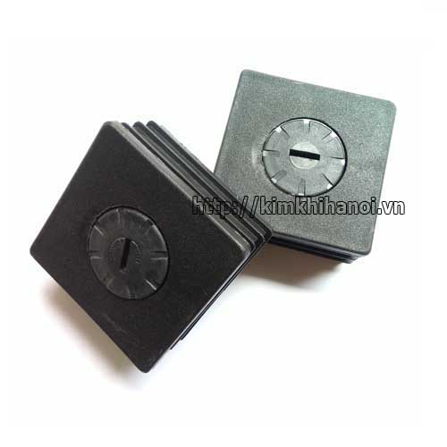 Đầu nhựa bịt sắt hộp 60x60