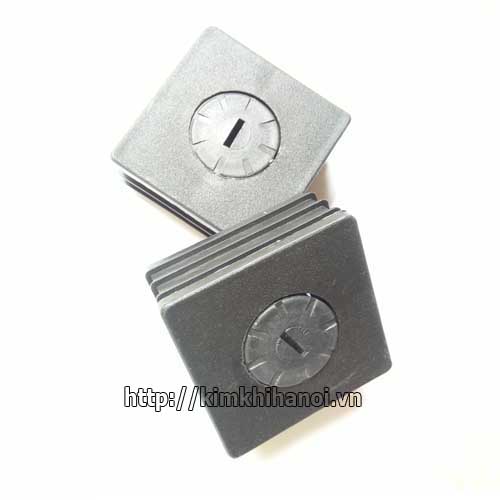 Đầu nhựa bịt sắt hộp 60x60