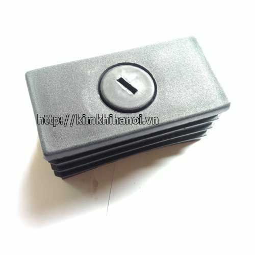 Nắp nhựa bịt đầu sắt 40x80