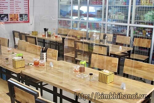Vách ngăn giọt bắn Mica