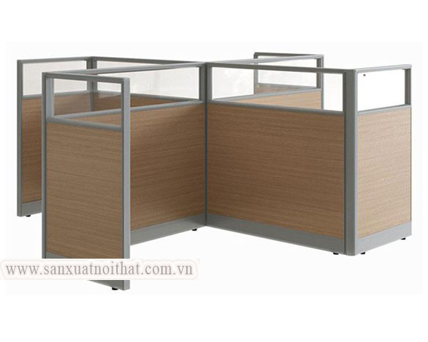 Vách ngăn ốp gỗ VN02