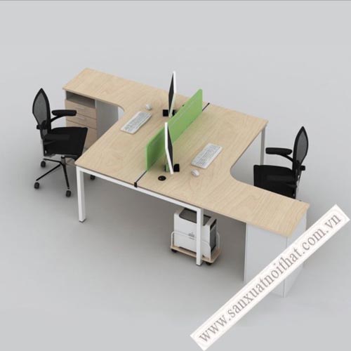 Module bàn làm việc 2 người CS202