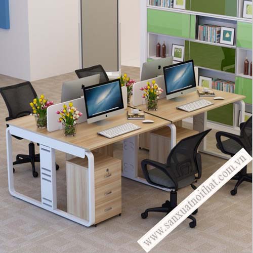 Module bàn làm việc 4 người CS402
