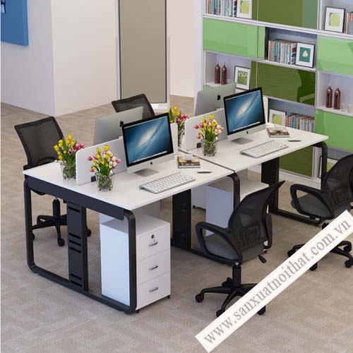 Module bàn làm việc 4 người CS402