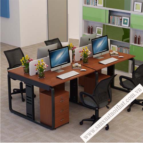 Module bàn làm việc 4 người CS402