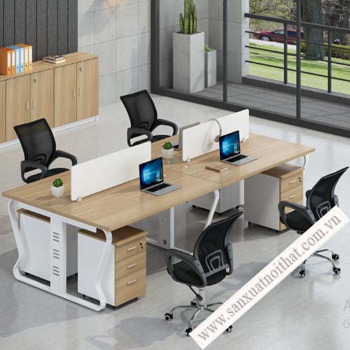 Module bàn làm việc 4 người CS404