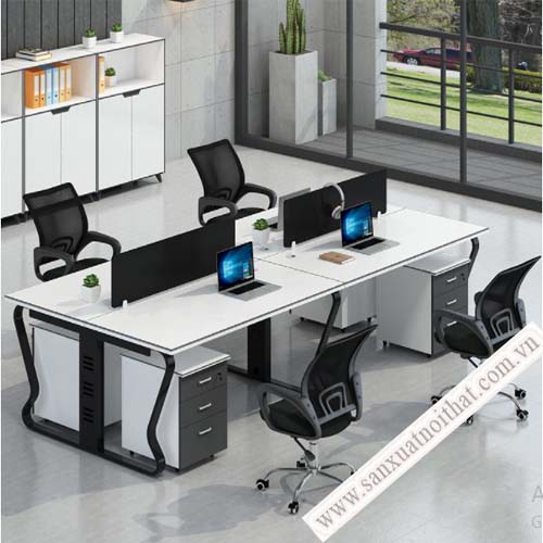 Module bàn làm việc 4 người CS404