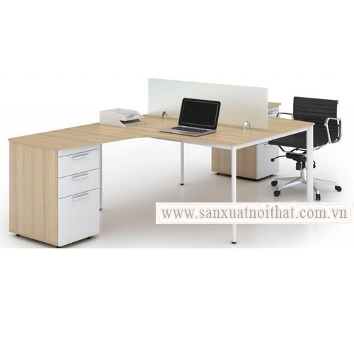Module bàn làm việc 2 người DC2010