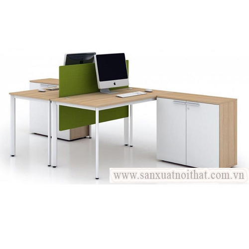 Module bàn làm việc 2 người DC2011