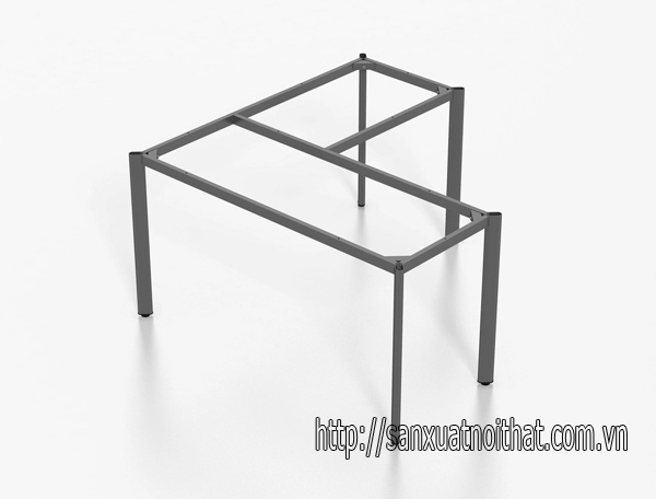 Khung sắt chữ L chân Oval 30x60