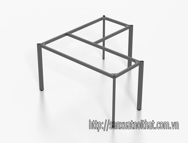 Khung sắt chữ L chân Oval 30x60