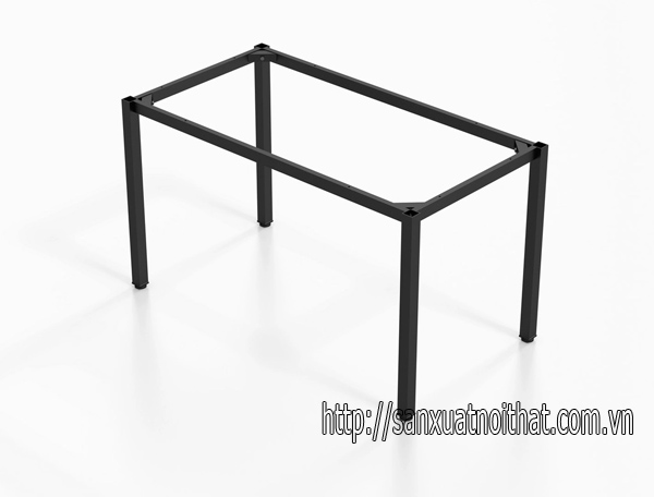 Khung sắt tháo rời chân vuông 40x40
