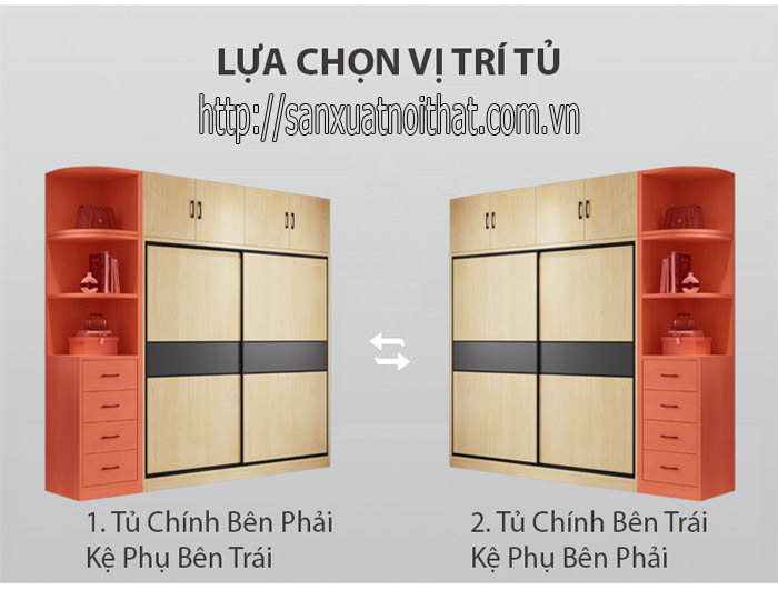 Tủ đựng quần áo DH202