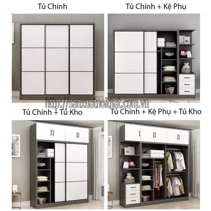 Tủ đựng quần áo DH212